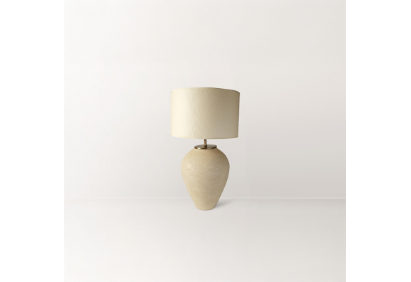 MONTAGNE DOKULU TERRACOTTA ABAJUR